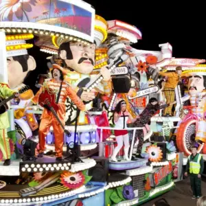 Bath & The Glastonbury Light Carnival
